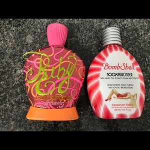 Tanning lotions only used 2-3 times